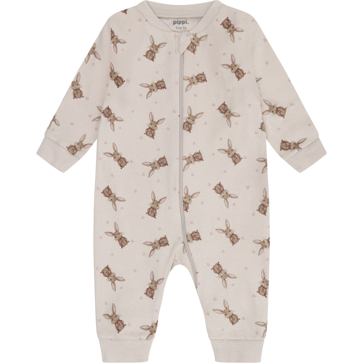 Pippi Violet Ice Natt Drakt -Zipper (2-Pack)