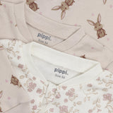 Pippi Violet Ice Natt Drakt -Zipper (2-Pack)