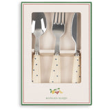 Konges Sløjd Navy Dot Bestikk Sett