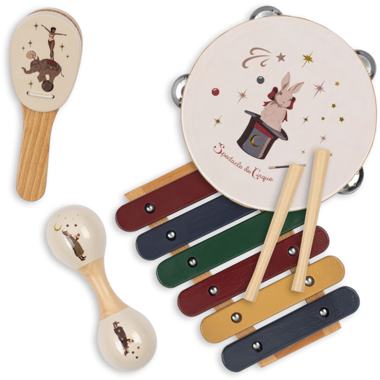 Konges Sløjd Circus Musikk Sets