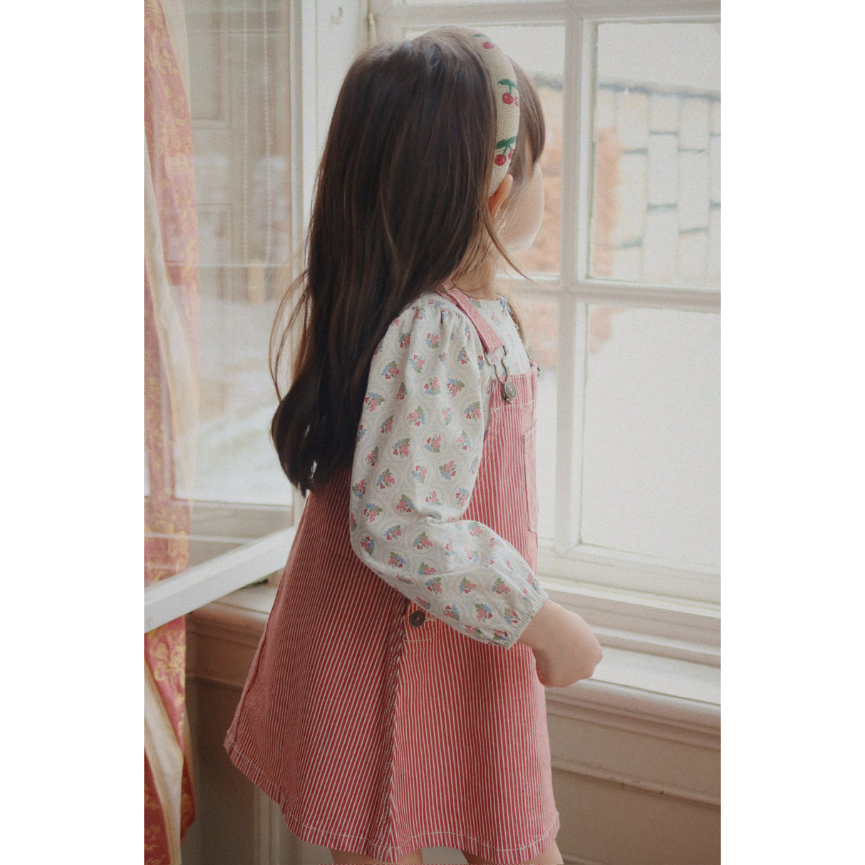 Konges Sløjd Milk Rouge Stripe Luc Spencer Kjole Gots