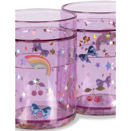 Konges Sløjd Rainbow Twinkle 2 Pakke Glitter Cups