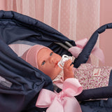 Así Martina Kollektion - Barnevogn, Bæresele Og Klapvogn I Ét, Til Dukker 40–46 Cm