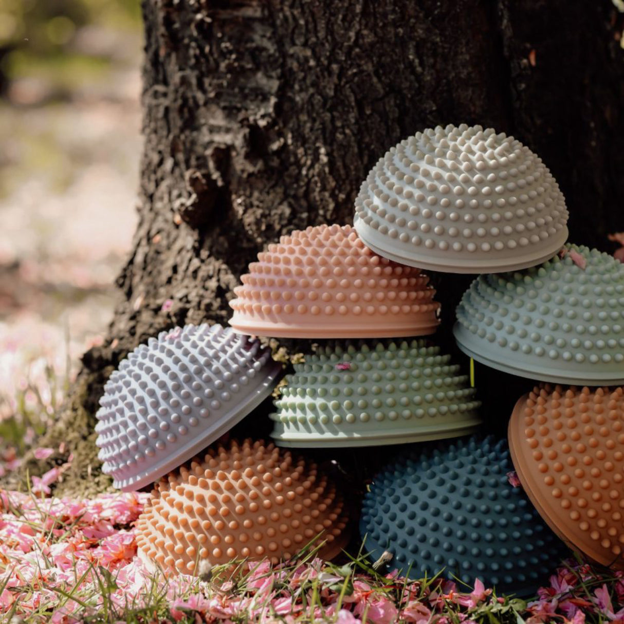 Find that Hippo Sanse-Sten - Sett Med 4 Stk., Model Sunrise