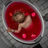 Tinti Badevandsfarver Rød, 10 Stk. Pakke