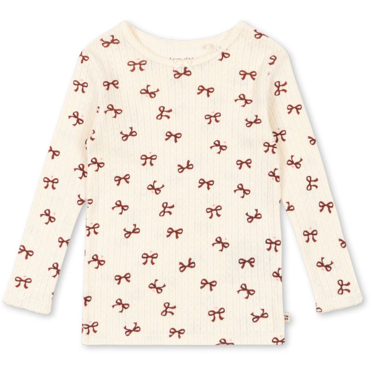 Konges Sløjd Bow Rouge Minnie Bluse Gots