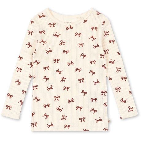 Konges Sløjd Bow Rouge Minnie Bluse Gots