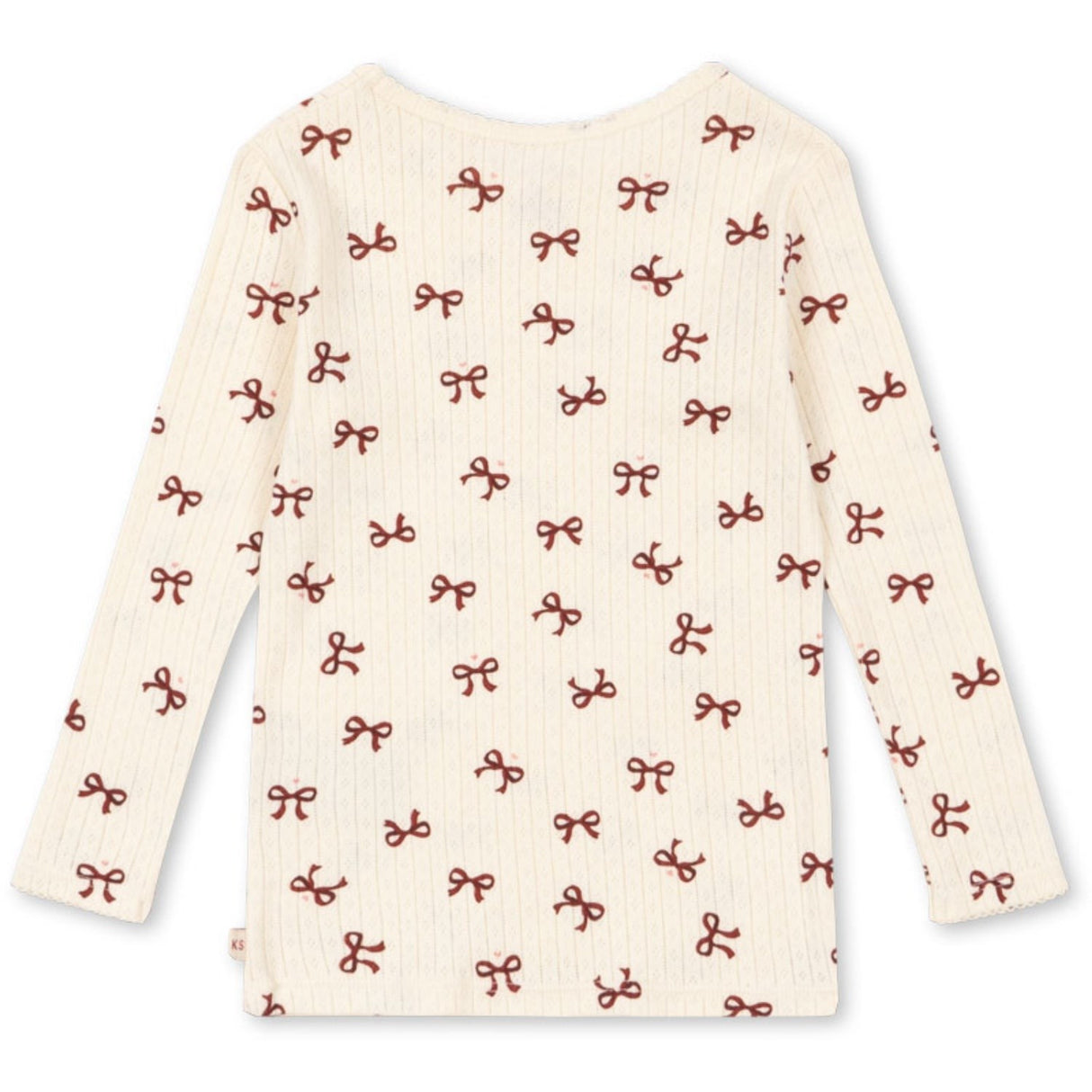 Konges Sløjd Bow Rouge Minnie Bluse Gots