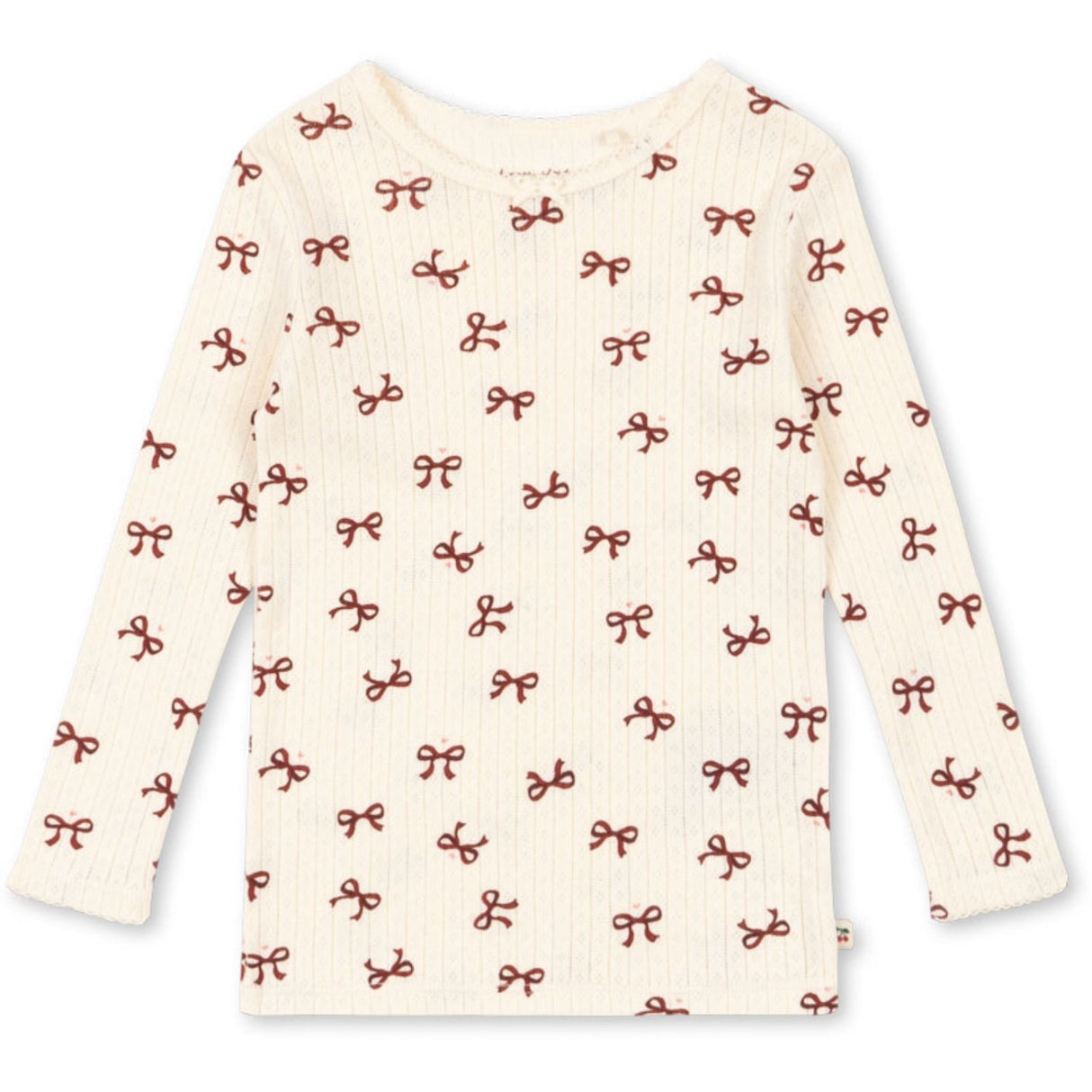 Konges Sløjd Bow Rouge Minnie Bluse Gots