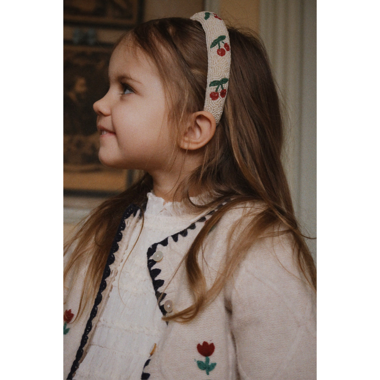 Konges Sløjd Cherry Beaded Hairbrace