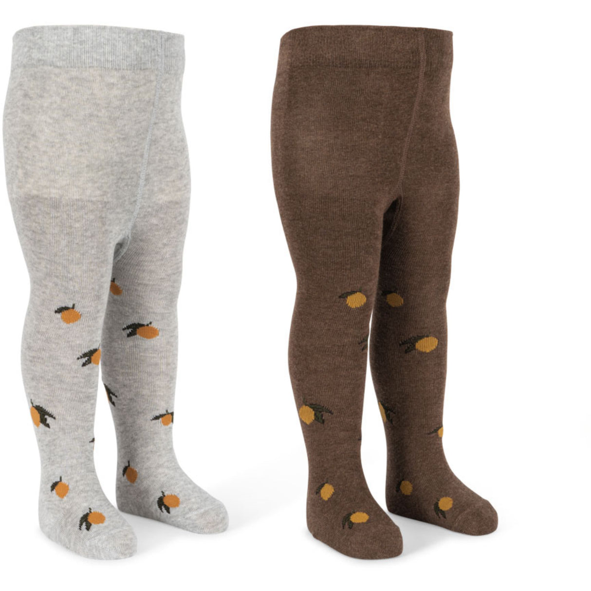 Konges Sløjd Lemon 2 Pakke Jaquard Strømpebukser Lemon