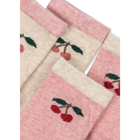 Konges Sløjd Cherry 2 Pakke Cherry Strømper