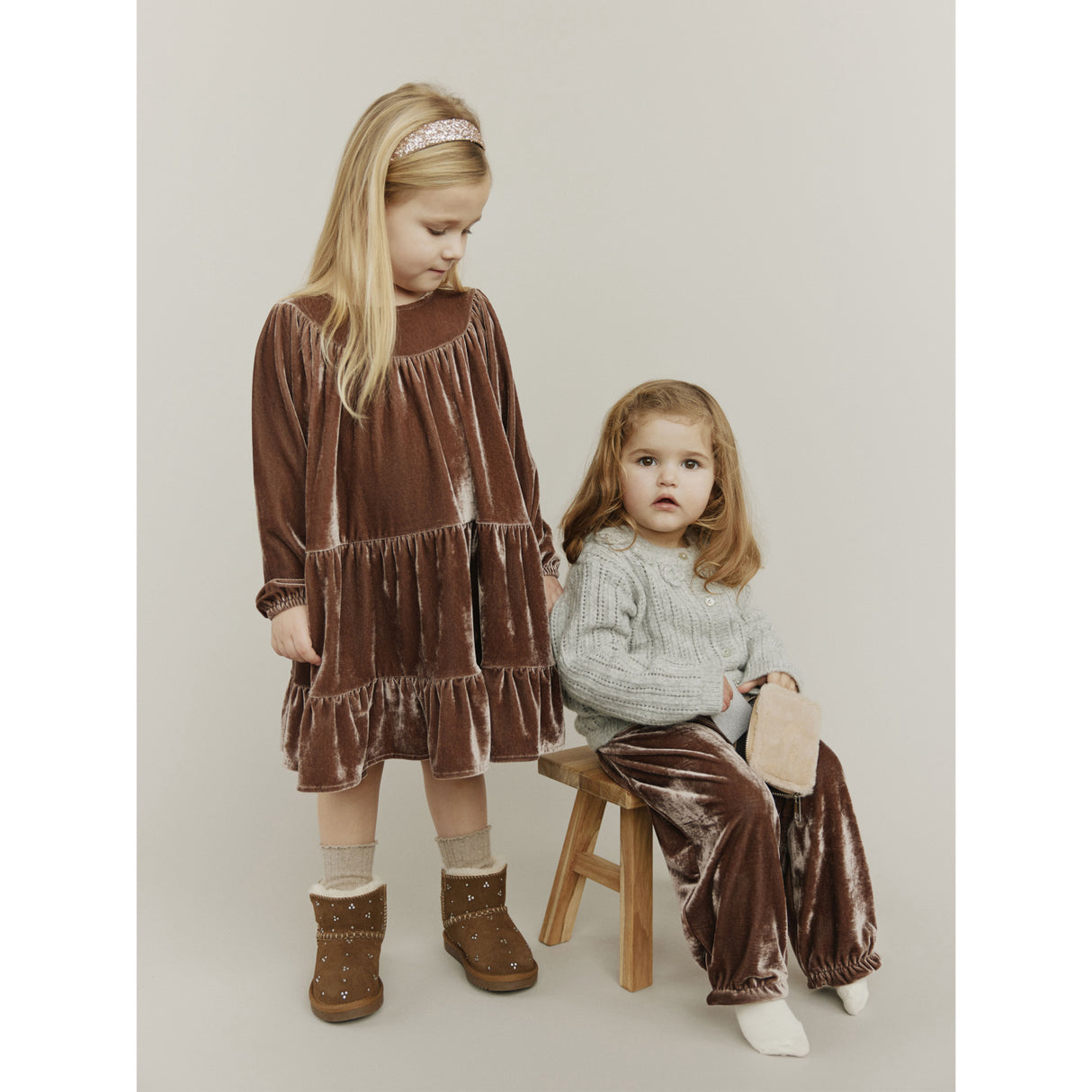 Sofie Schnoor Soft Brown SelineSB Kjole