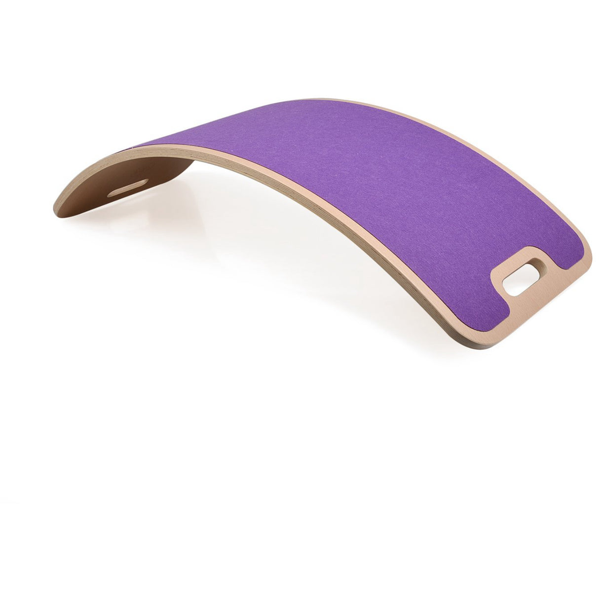 Curve Lab Purple Perfect Arc Balance Board Felt