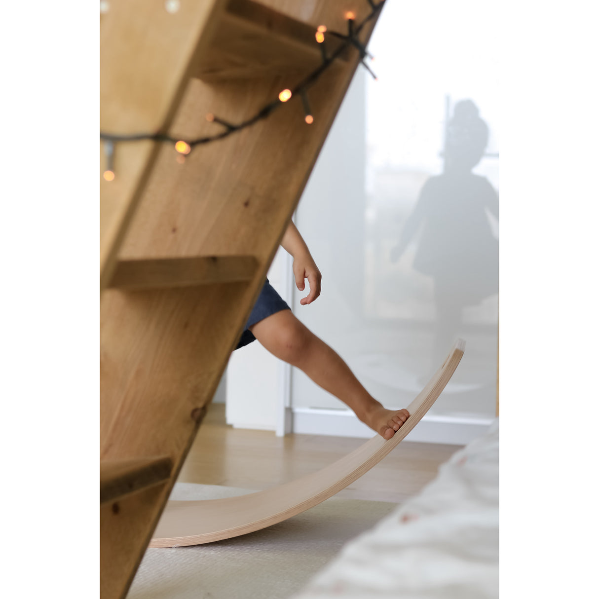 Curve Lab Grey Major Arc Balance Board Felt