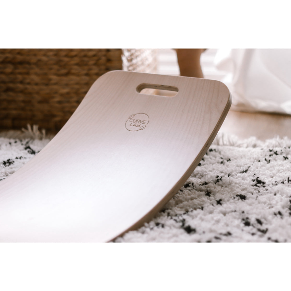 Curve Lab Natural Rocking Stool & Perfect Arc Balance Board