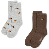 Konges Sløjd Lemon 2 Pakke Lemon Strømper