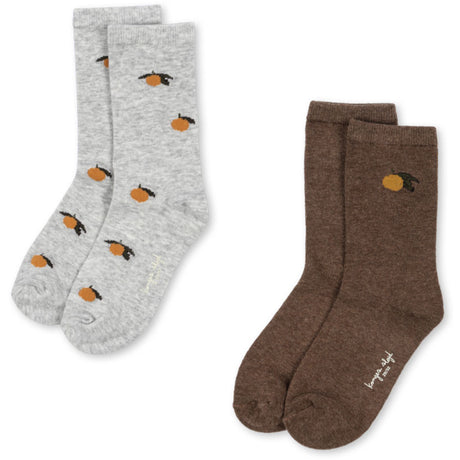 Konges Sløjd Lemon 2 Pakke Lemon Strømper