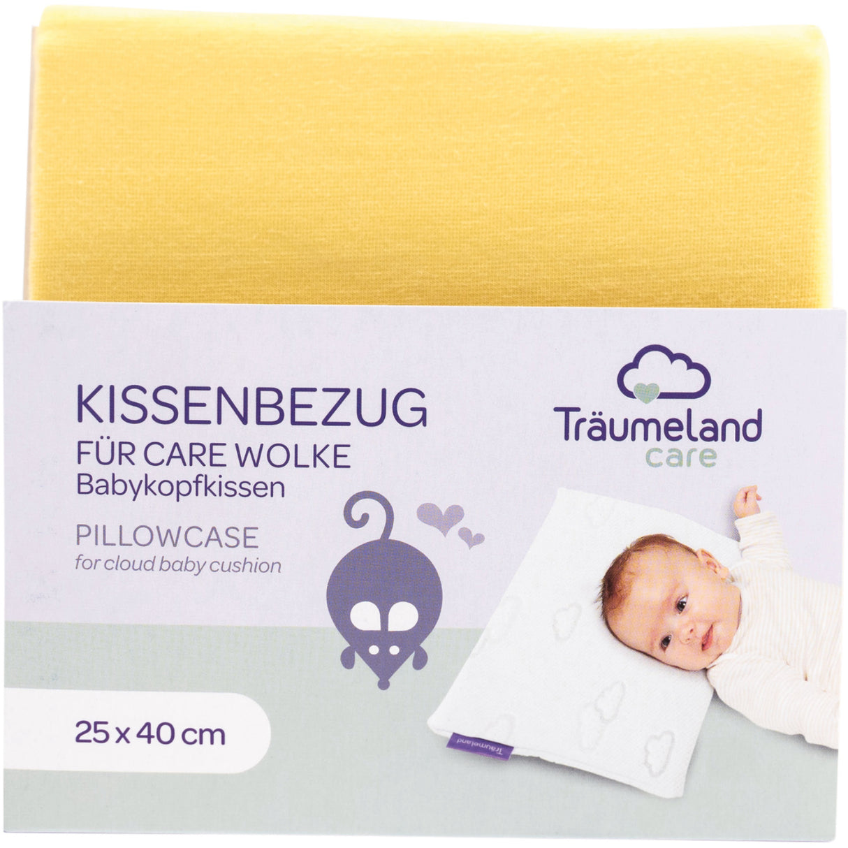 Träumeland Yellow Pillowcase