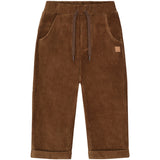 Hust & Claire Brown Stone Garry Ottoman