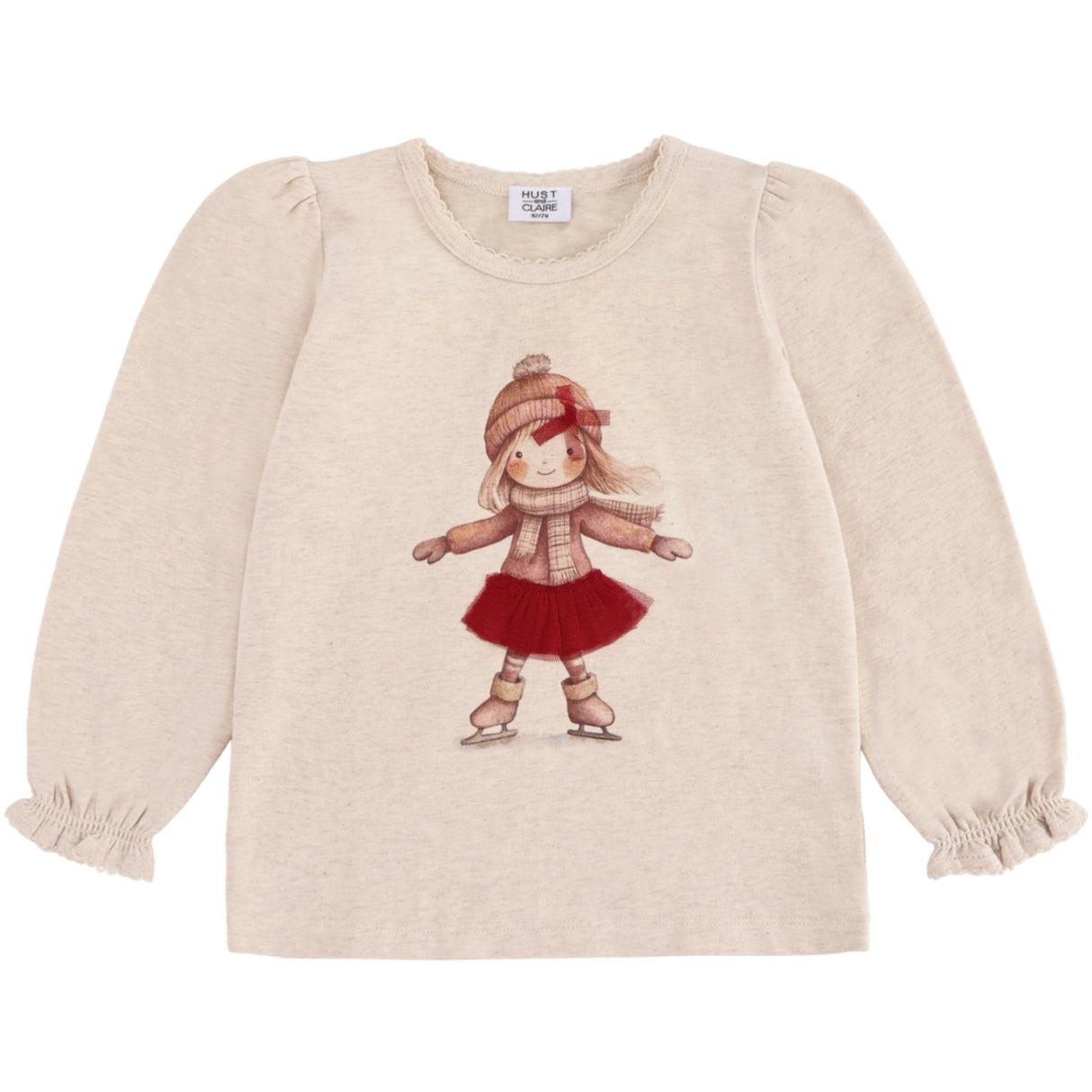 Hust & Claire Wheat Melange Alma Skating