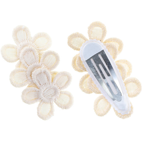 Bow's by Stær Off-White Dahlia hårspenne (2 Pack)