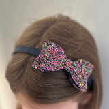 Bow's by Stær Navy Bow Hårbånd