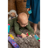 Joha Dark Olive Natt Drakt 2-i-1 Fødder