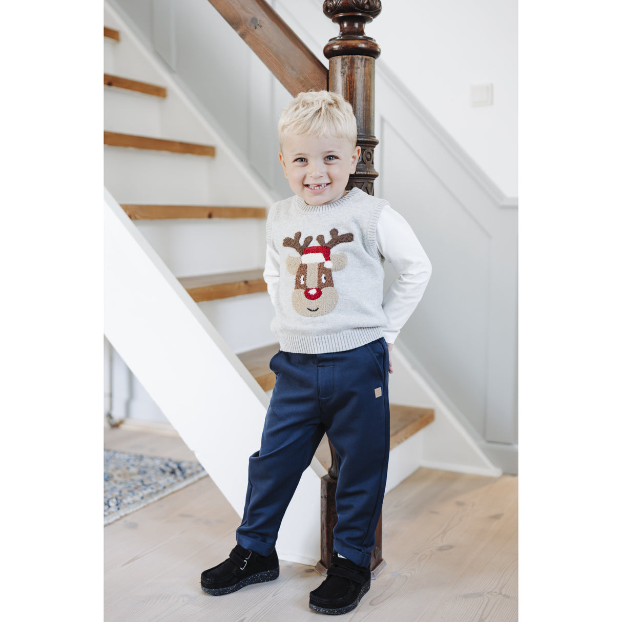 Hust & Claire White Skjorte Ravn Solid