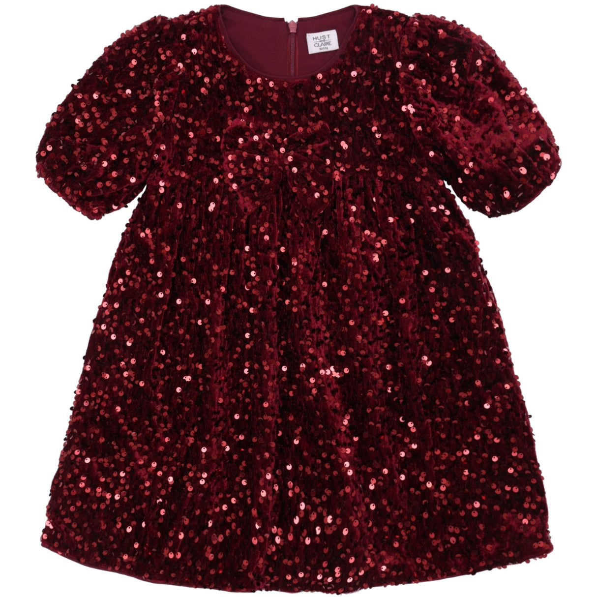 Hust & Claire New Maroon Karoline Sequins