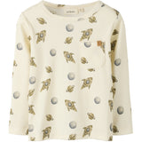 Lil'Atelier Turtledove Space Nmmlayo Geo Ls Slim Topp Lil