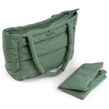 DonebyDeer Green Vattert Pusle Tote Bag