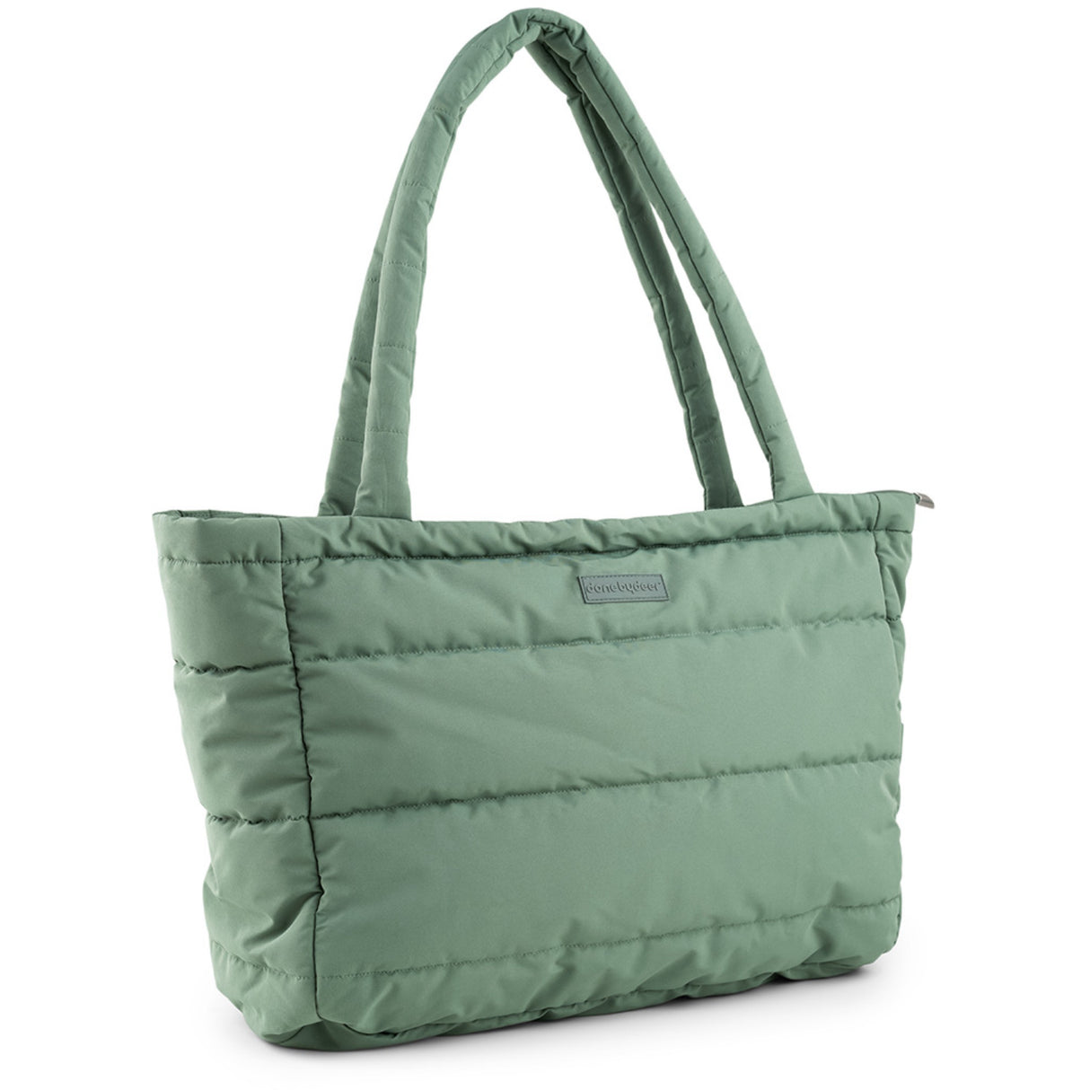 DonebyDeer Green Vattert Pusle Tote Bag