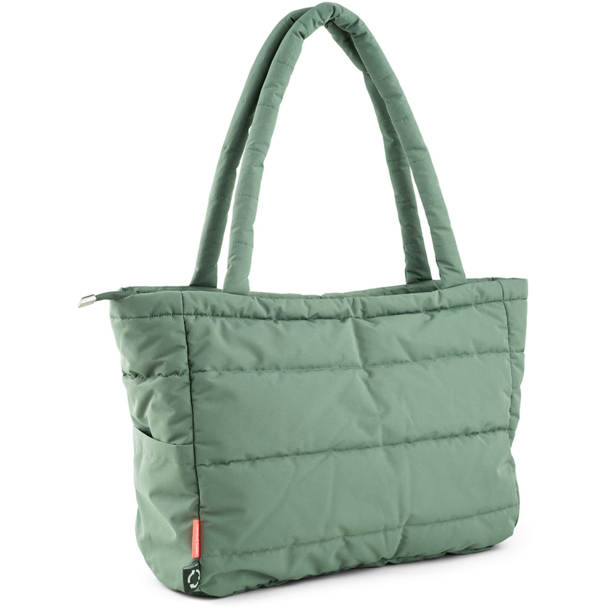 DonebyDeer Green Vattert Pusle Tote Bag