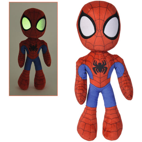 Simba Toys Disney Spidey Teddybjørn Med GID (25 Cm)