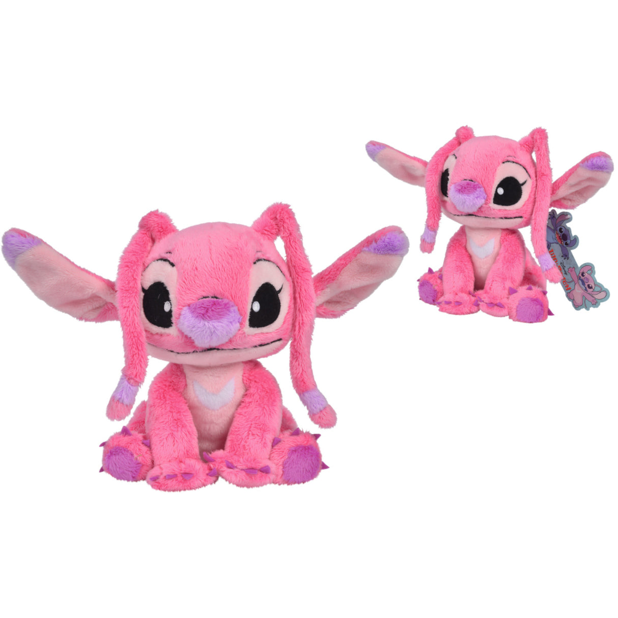 Simba Toys Disney Lilo & Stitch, Angel Teddybjørn (25 Cm)