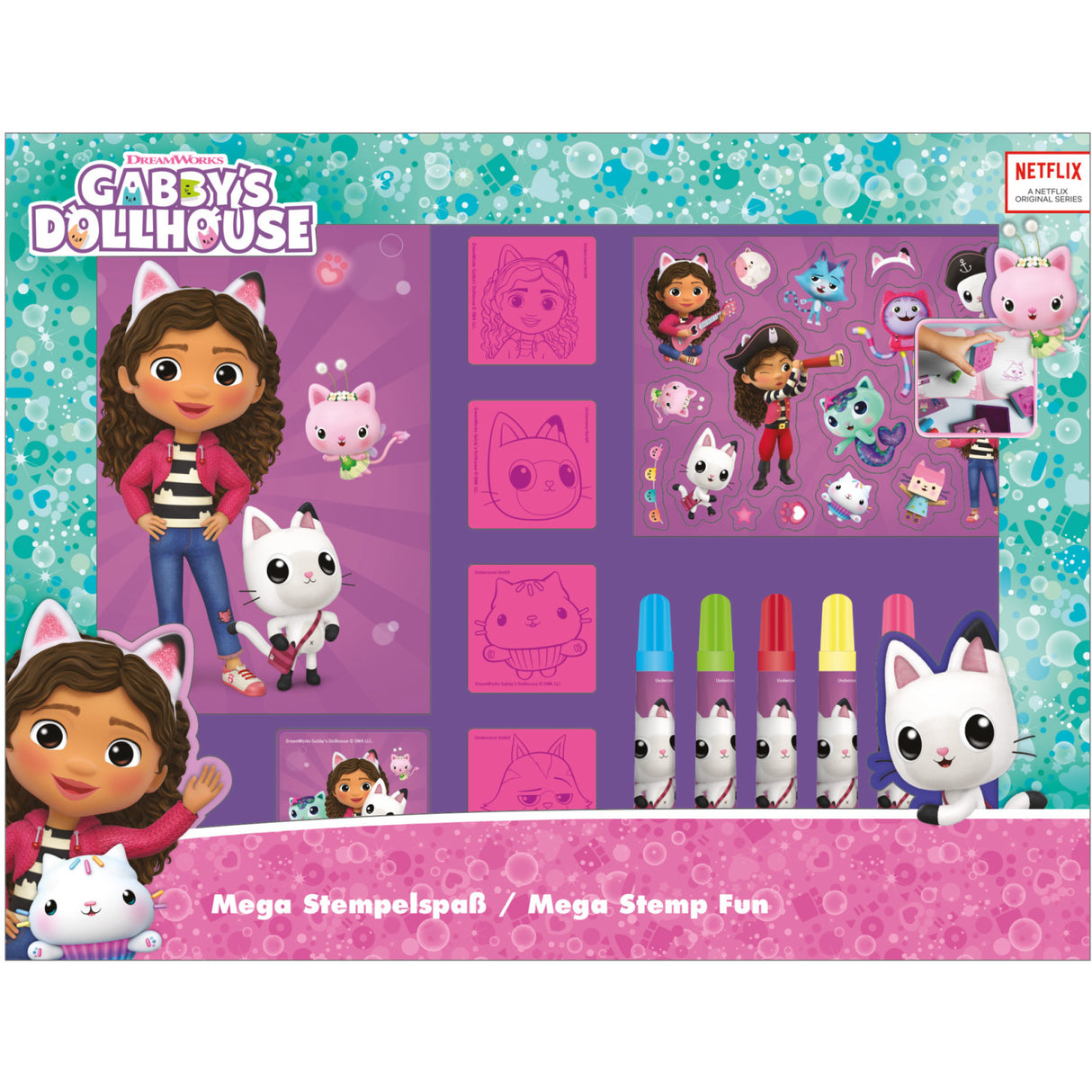 Undercover Gabby’s Dukkehus Stempelsæt