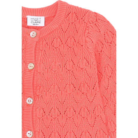 Hust & Claire Wild Coral Cilja Cardigan
