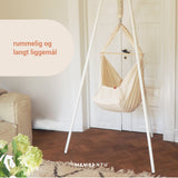 MEMBANTU Grey Organic Baby Hammock Basic