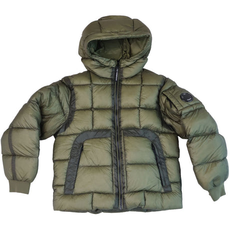 C.P. Company Caper Green Feather Jakke