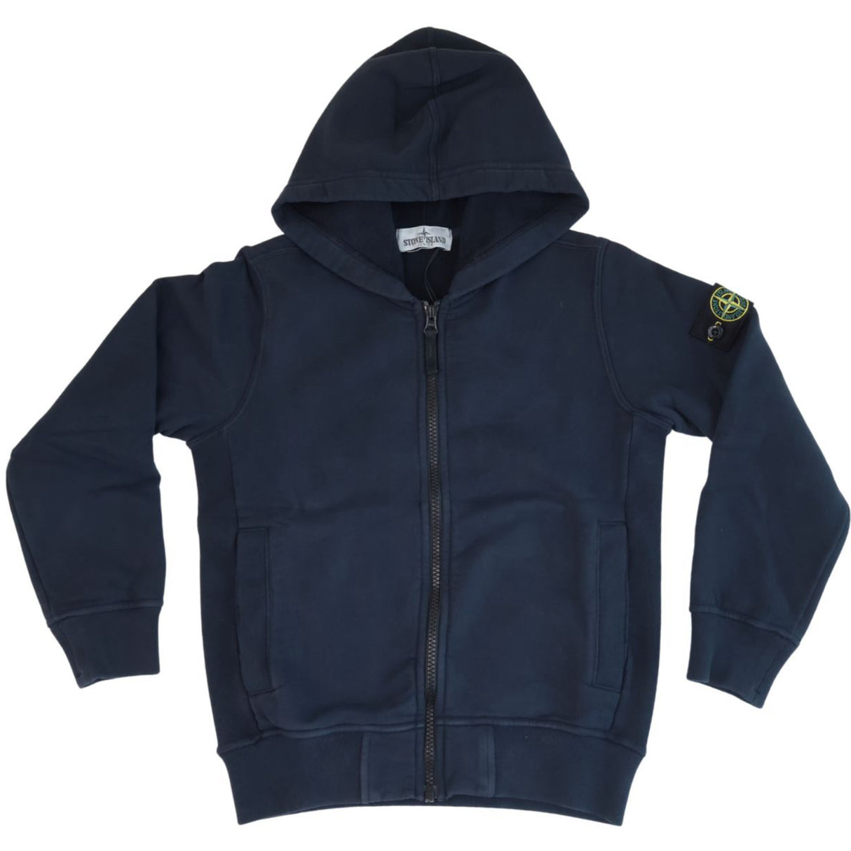 Stone Island Navy Blue Hettegenser Sweater