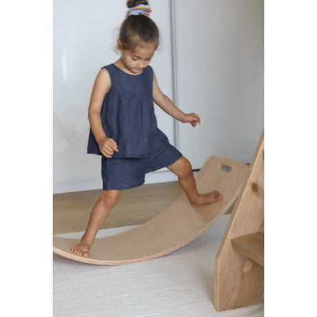 Curve Lab Dark Blue Perfect Arc Balance Board Felt