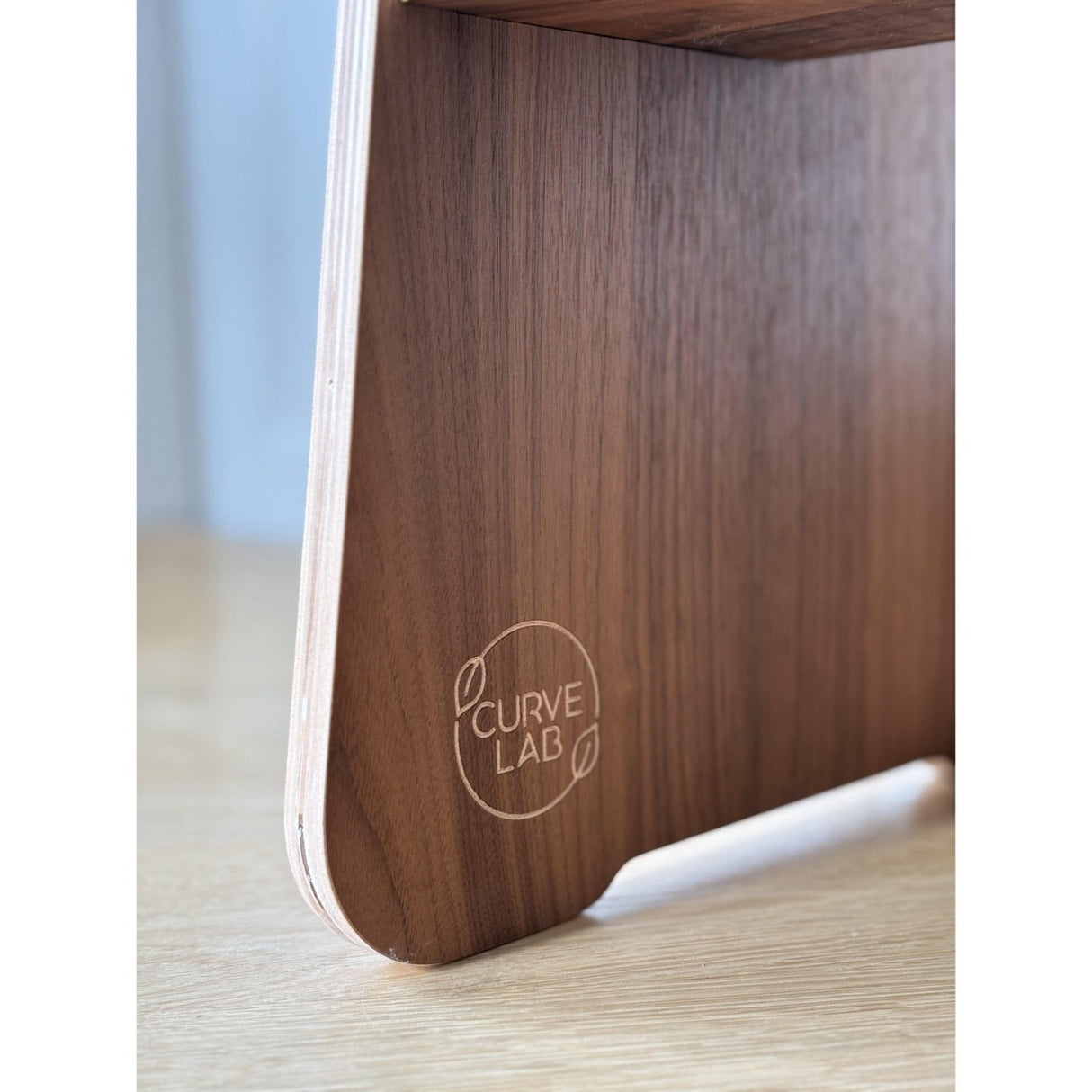 Curve Lab Walnut Learning Tower Curve