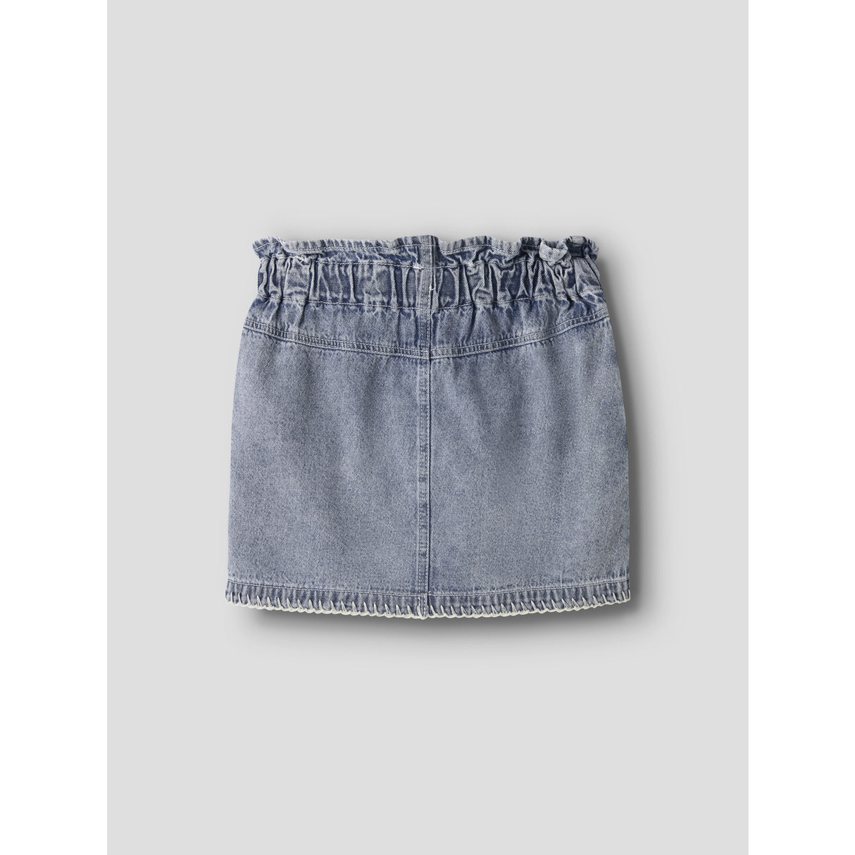 Lil'Atelier Medium Blue Denim Nmffunda Loose Dnm Skjørt 5552-Fd Lil