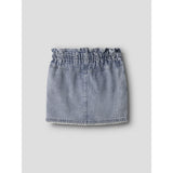 Lil'Atelier Medium Blue Denim Nmffunda Loose Dnm Skjørt 5552-Fd Lil