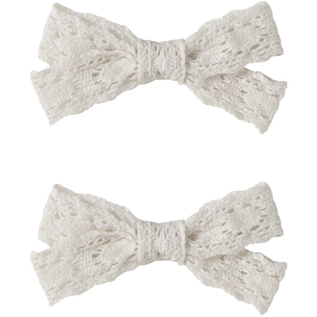 Lil'Atelier Coconut Milk Nmfacc-Lola 2 Pakke Hair Clips Lil