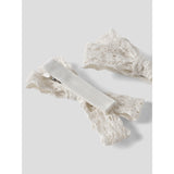 Lil'Atelier Coconut Milk Nmfacc-Lola 2 Pakke Hair Clips Lil