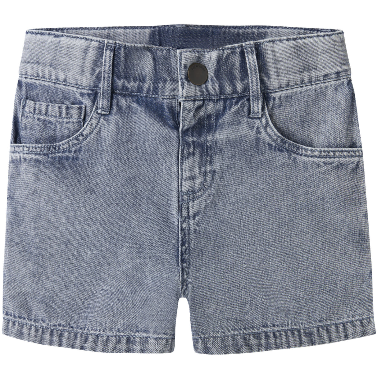 Lil'Atelier Medium Blue Denim Nmmfunda Loose Dnm Shorts 5552-Fd Lil