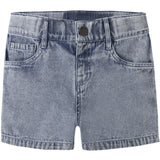 Lil'Atelier Medium Blue Denim Nmmfunda Loose Dnm Shorts 5552-Fd Lil