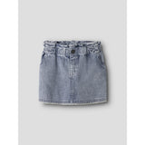 Lil'Atelier Medium Blue Denim Nmffunda Loose Dnm Skjørt 5552-Fd Lil